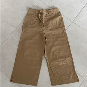 Casual Wide Leg Brown Pants for Women